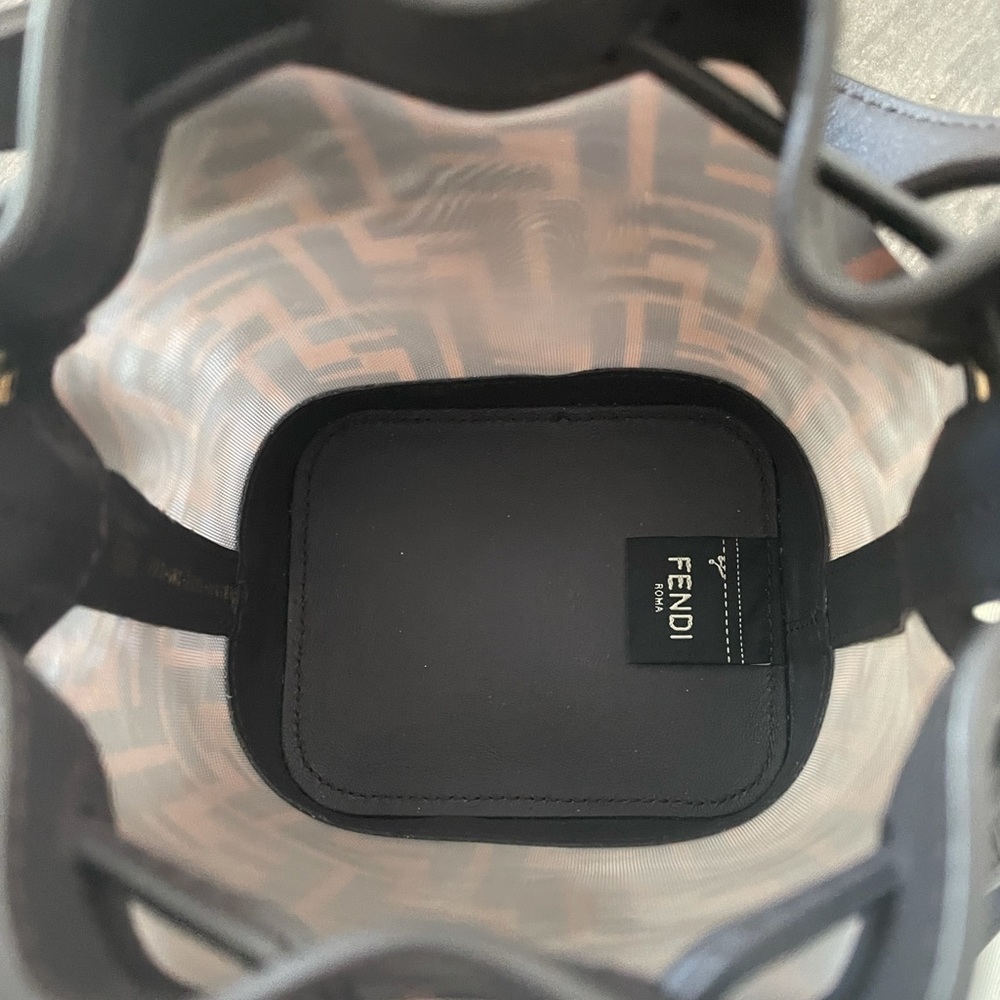 Fendi Zucca mesh Mon Tresor mini/bucket - Picture 3 of 16